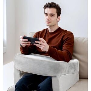 Weighted Gray Gaming table  Pillow open box